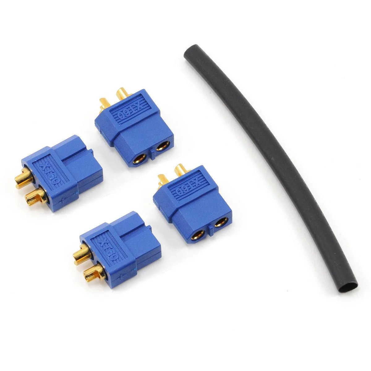 ProTek RC 3.5mm "TruCurrent" XT60 Polarized Battery Connectors (4 Female)