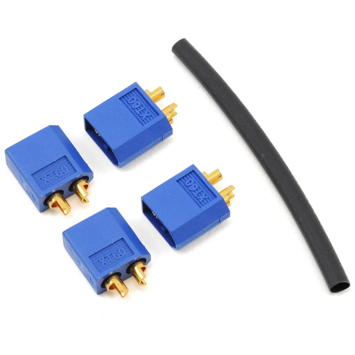 ProTek RC 3.5mm "TruCurrent" XT60 Polarized Device Connectors (4 Male)