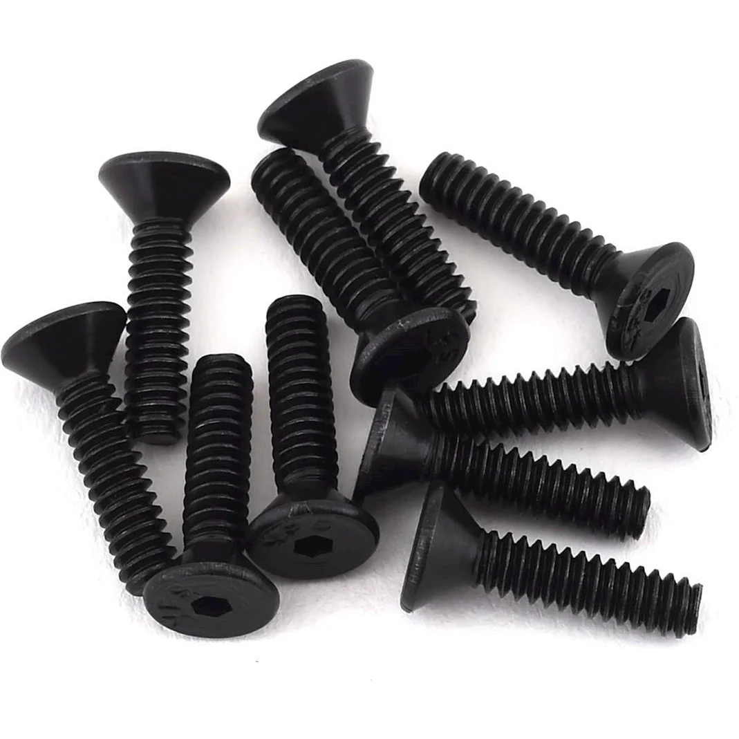 ProTek RC 4-40 x 1/2" "High Strength" Flat Head Screws (10)