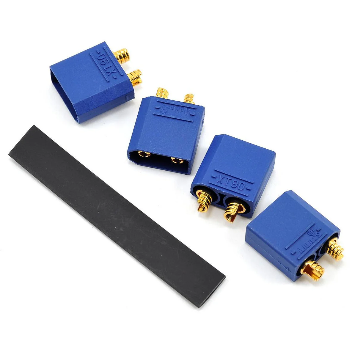 ProTek RC 4.5mm "TruCurrent" XT90 Polarized Device Connectors (4 Male)