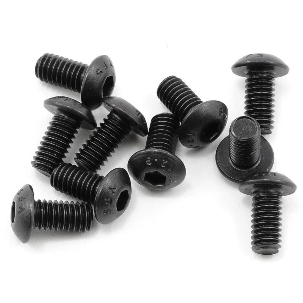 ProTek RC 4x8mm "High Strength" Button Head Screws (10)