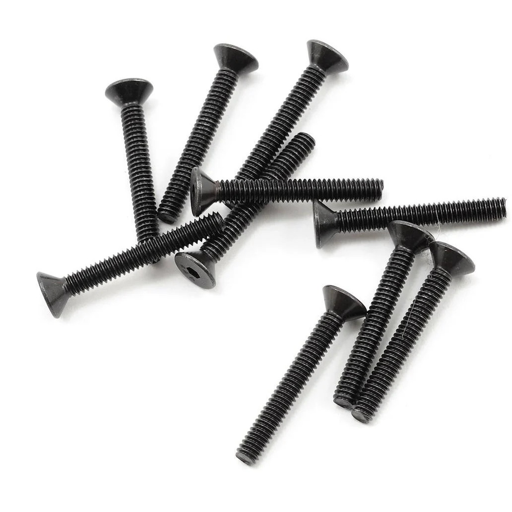 ProTek RC 5-40 x 1" "High Strength" Flat Head Scre