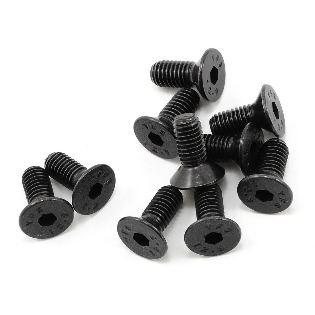 ProTek RC 5x12mm "High Strength" Flat Head Screws (10)