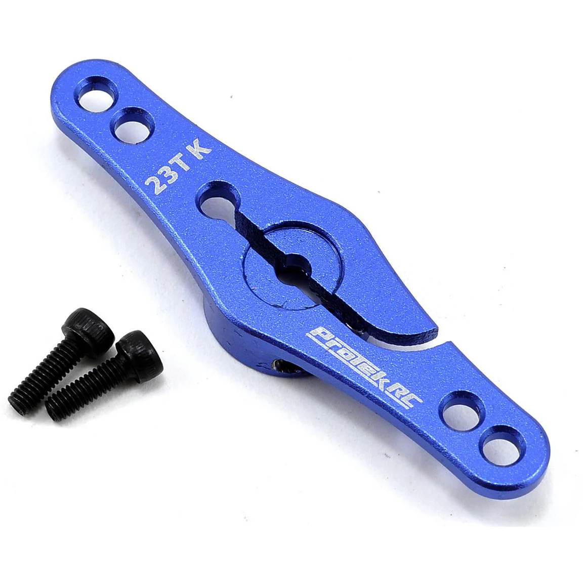 ProTek RC Aluminum Double-Sided Clamping Servo Horn (Blue) (23T)