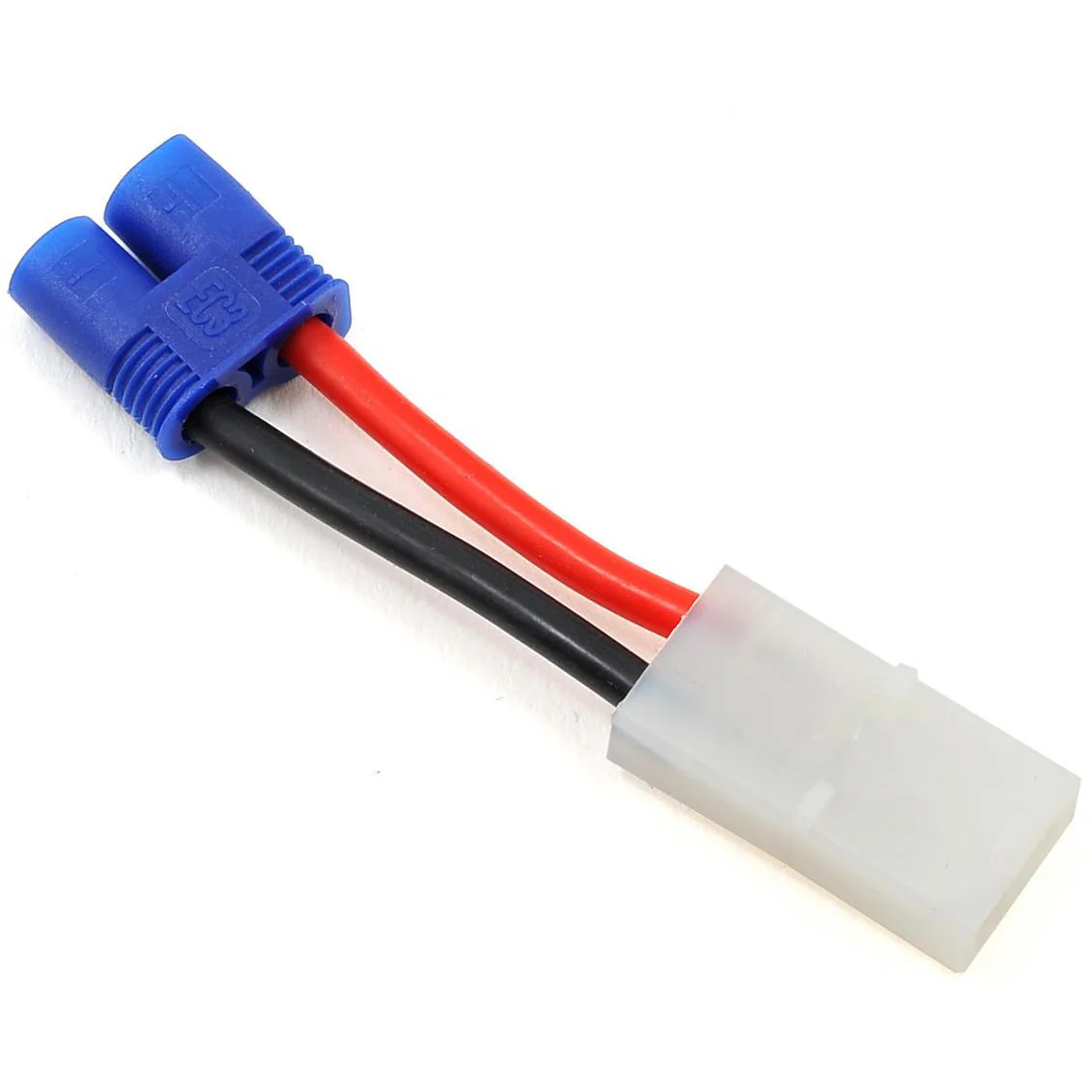 ProTek RC EC3 Style to Large Tamiya Style Plug Adapter (Male EC3/Female Tamiya)