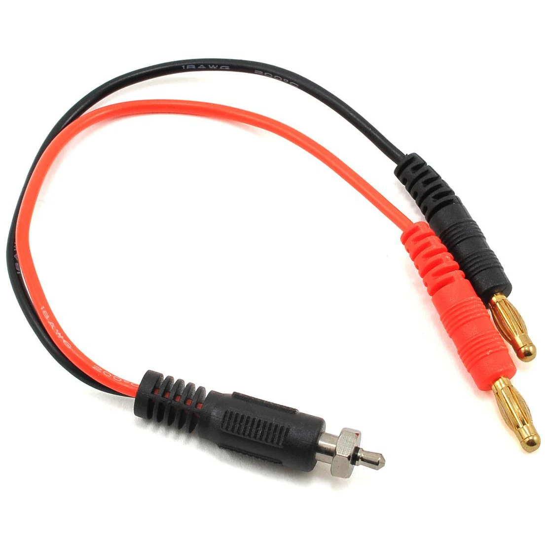 ProTek RC Glow Ignitor Charge Lead (Ignitor Connector to 4mm Bullet Connector)