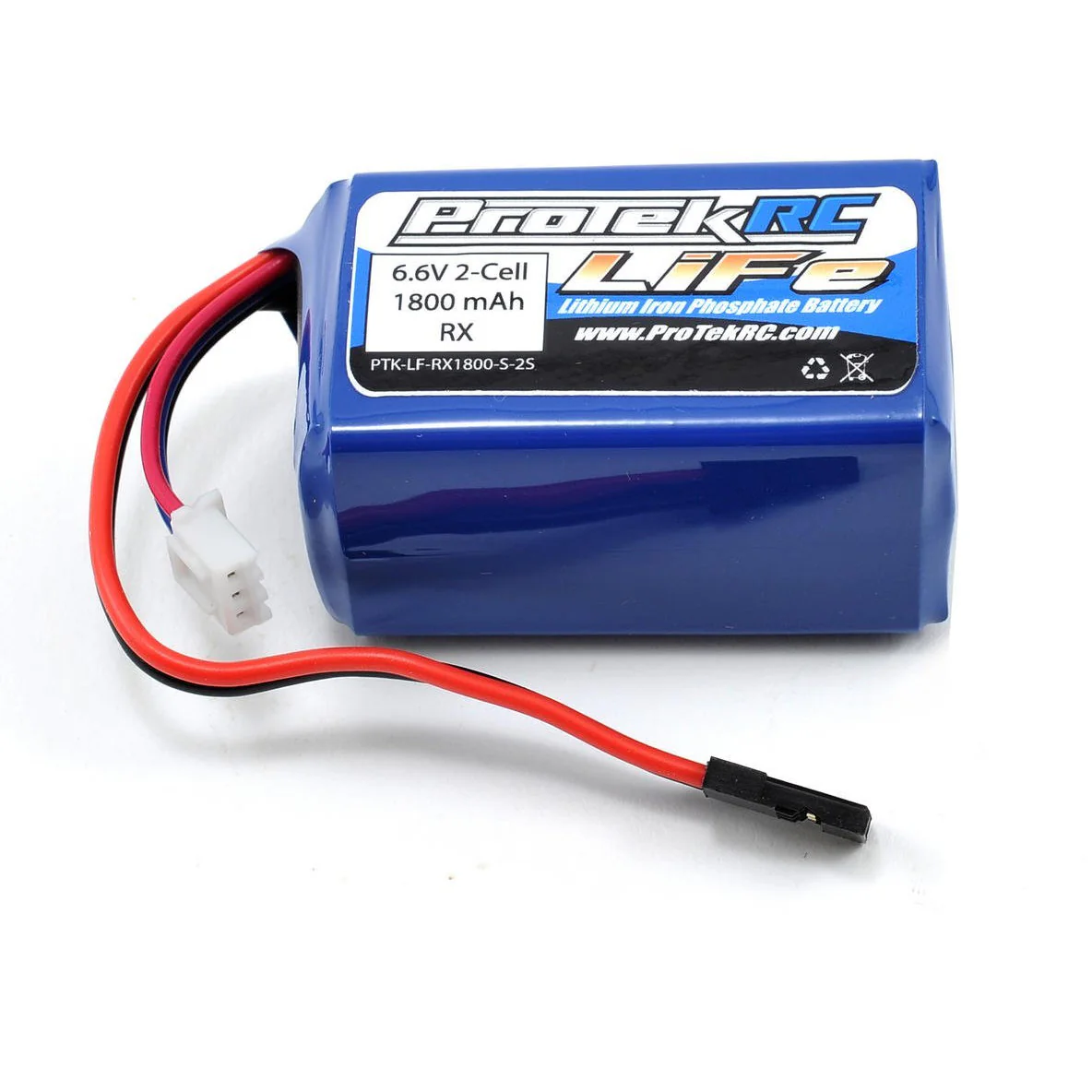ProTek RC LiFe Kyosho & Tekno Hump Receiver Battery Pack (6.6V/1800mAh)