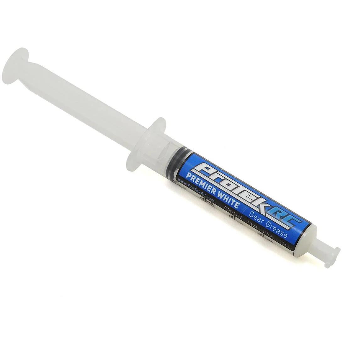 ProTek RC "Premier White" Friction & Noise Reducing Gear Grease Lubricant (10ml)