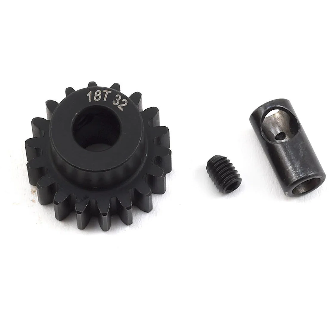 ProTek RC Steel 32P Pinion Gear w/3.17mm Reducer Sleeve (Mod .8) (5mm Bore) (18T)