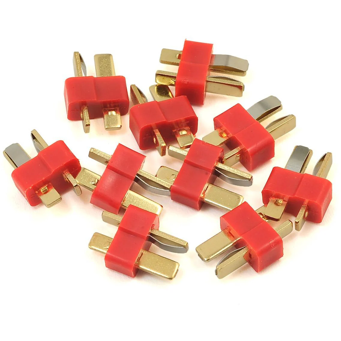 ProTek RC T-Style Bulk Package Connectors (10 Male)