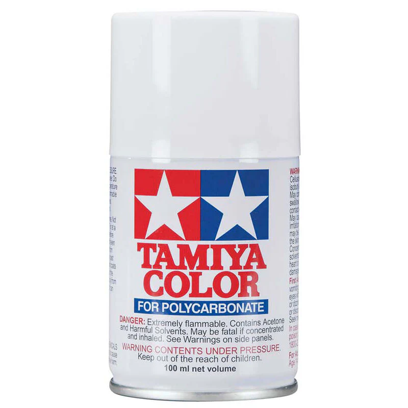 PS-1 White Polycarbonate 100 ml Spray