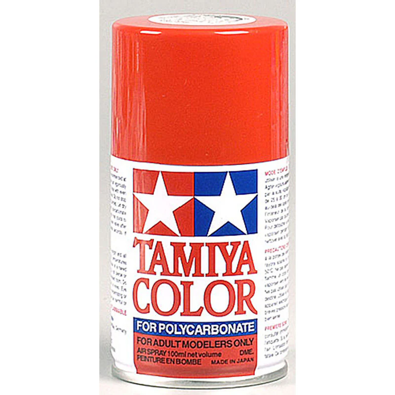PS-34 Bright Red Polycarbonate 100 ml Spray