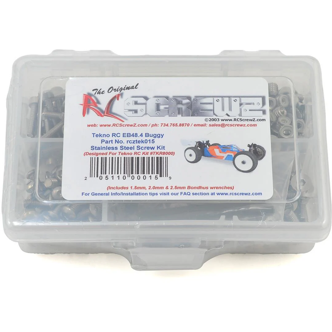 RC Screwz EB48.4 Buggy Stainless Steel Screw Kit