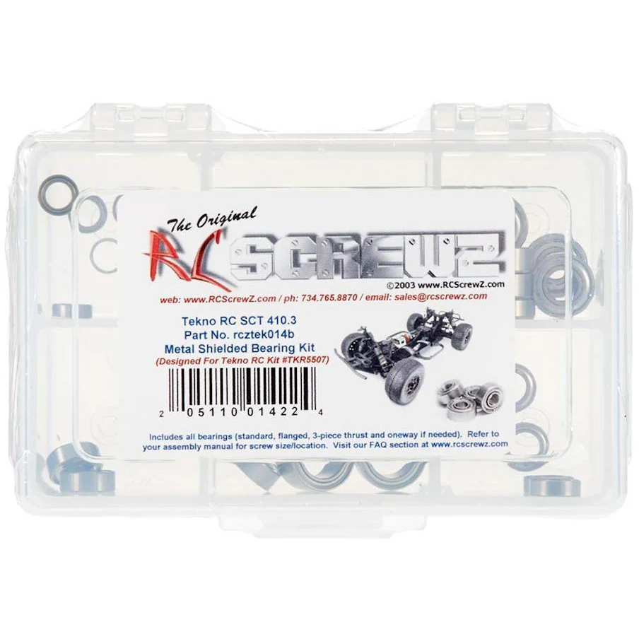 RC Screwz Metal Shielded Bearing Kit SCT 410.3