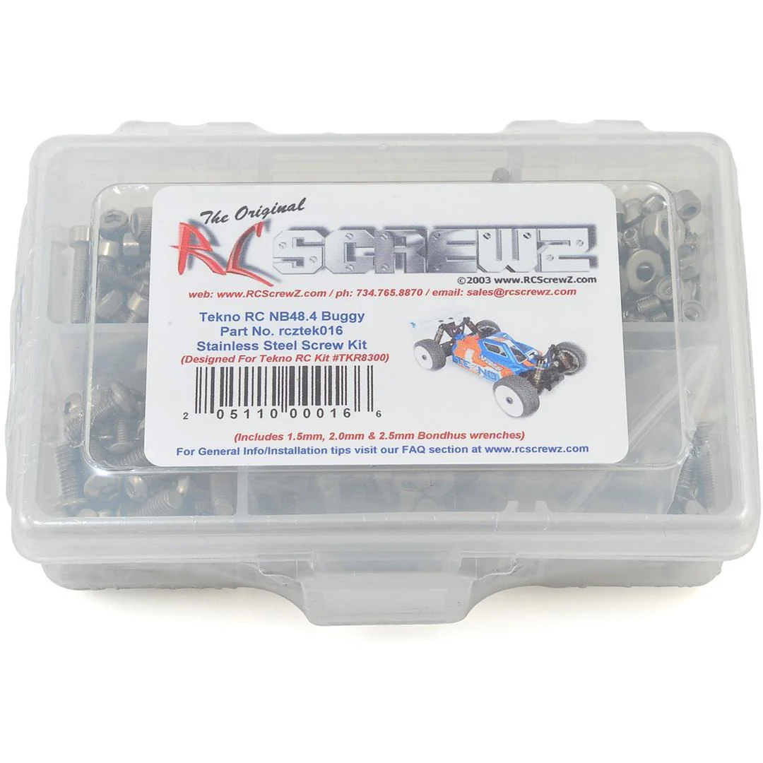 RC Screwz NB48.4 Buggy Stainless Steel Screw Kit