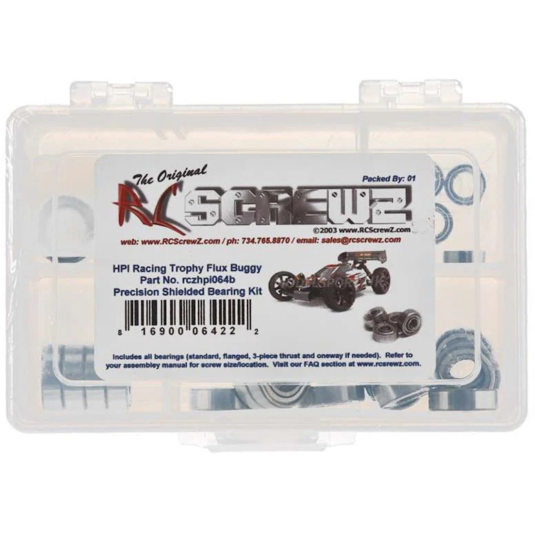 RC Screwz Precision Bearing Kit Trophy Flux Buggy