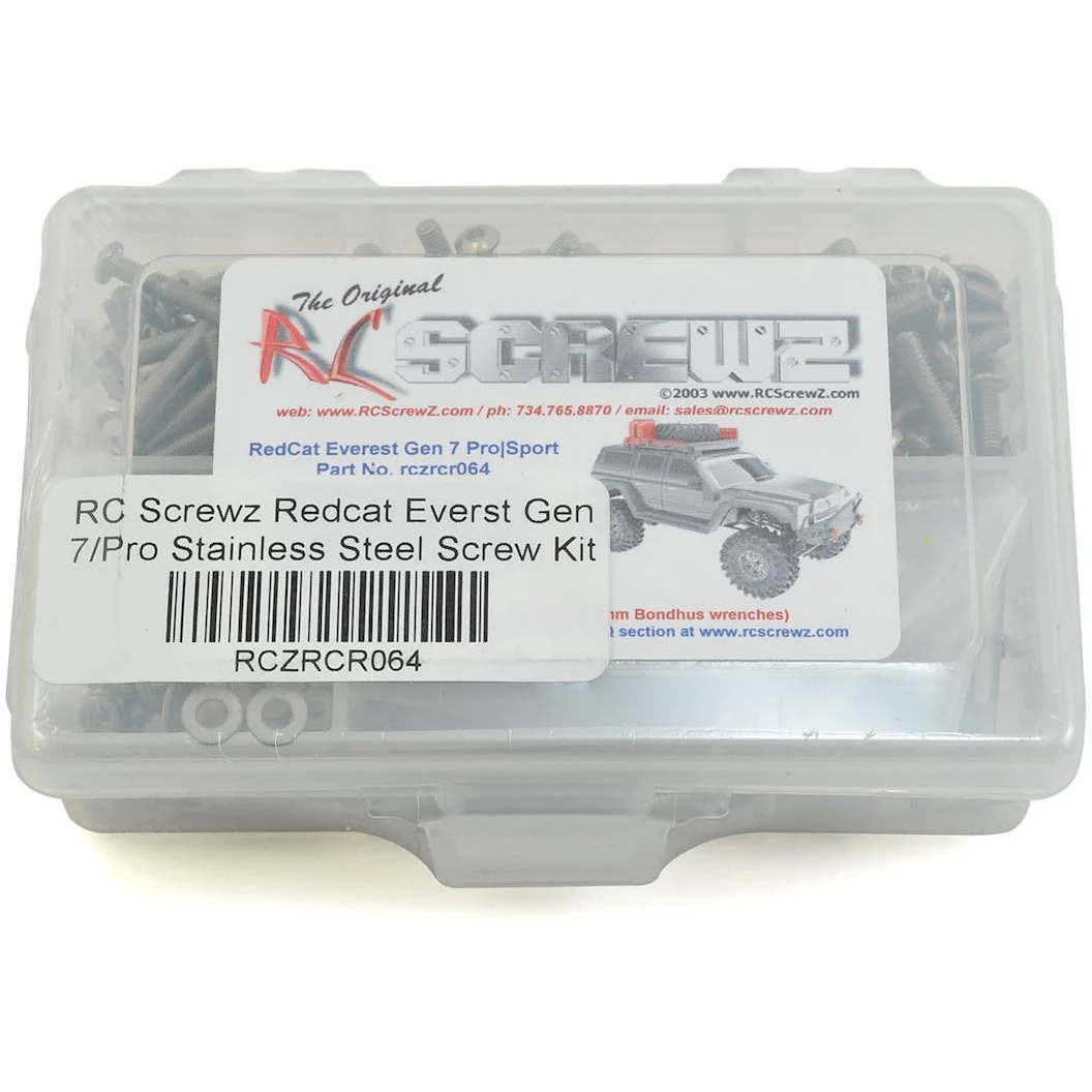 RC Screwz Redcat Everst Gen 7/Pro Stainless Steel Screw Kit