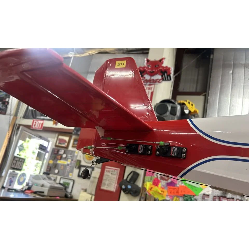 RC Sport Plane with OS 91 with stand. 53" wingspan - Image 10