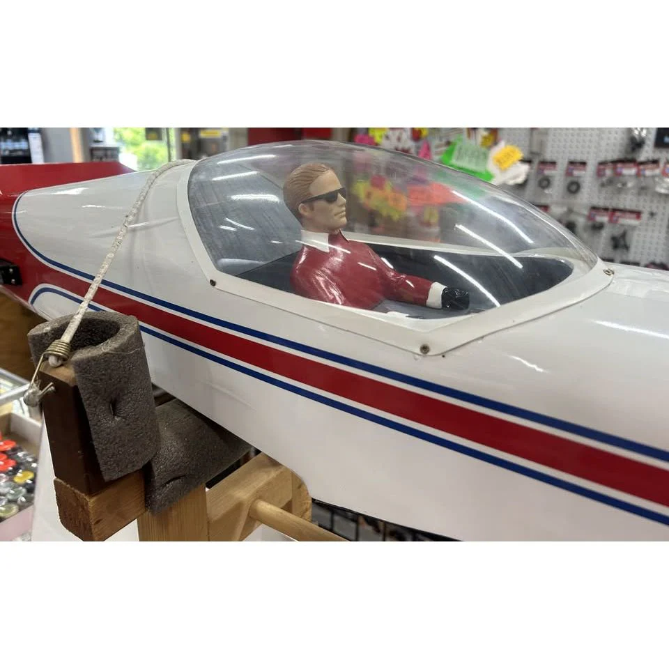 RC Sport Plane with OS 91 with stand. 53" wingspan - Image 3