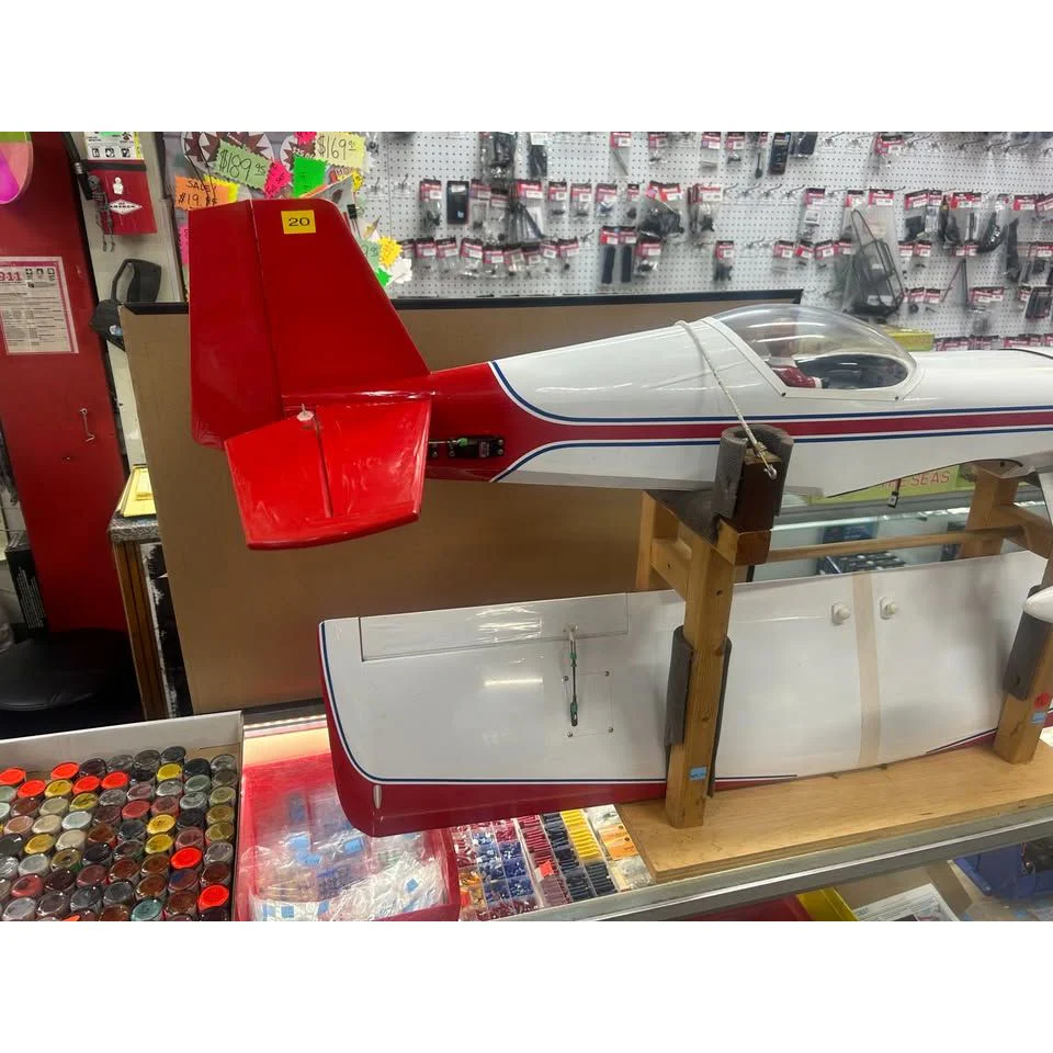 RC Sport Plane with OS 91 with stand. 53" wingspan - Image 5