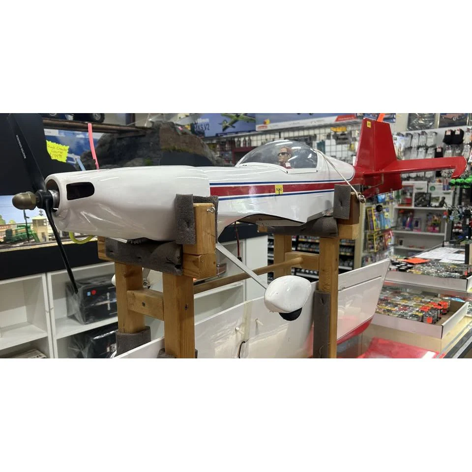 RC Sport Plane with OS 91 with stand. 53" wingspan - Image 6