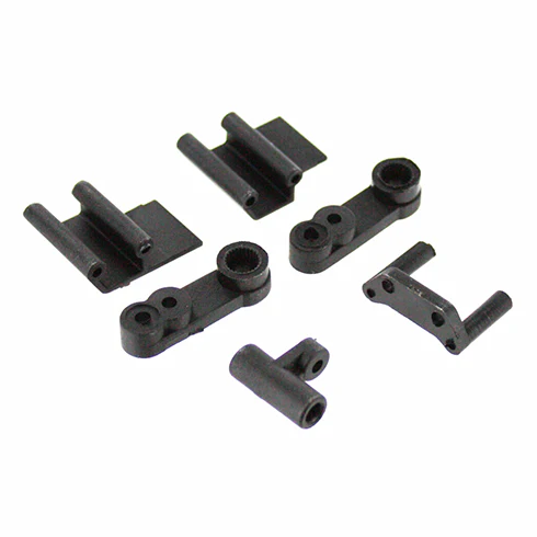 RCT-P007 Servo Arm (2pcs), Battery Tab (2pcs), ESC Switch Mount (1pc), Antenna Mount (1pc)(All Plastic) - Image 2