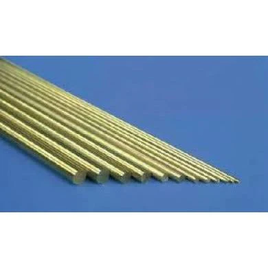 Round Brass Rod, 2 mm Diameter (4)