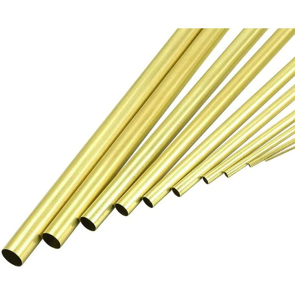 Round Brass Tube 1/4", Carded