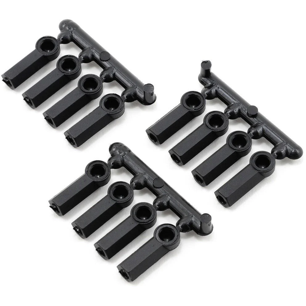 RPM Heavy Duty 4-40 Rod Ends (Black) (12)