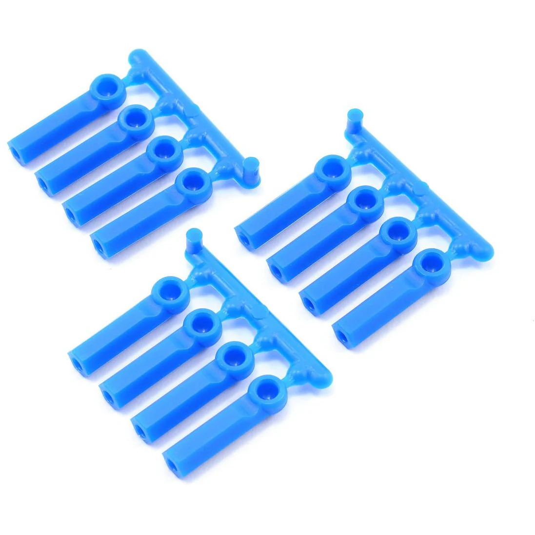 RPM Long Shank 4-40 Rod Ends (Blue) (12)