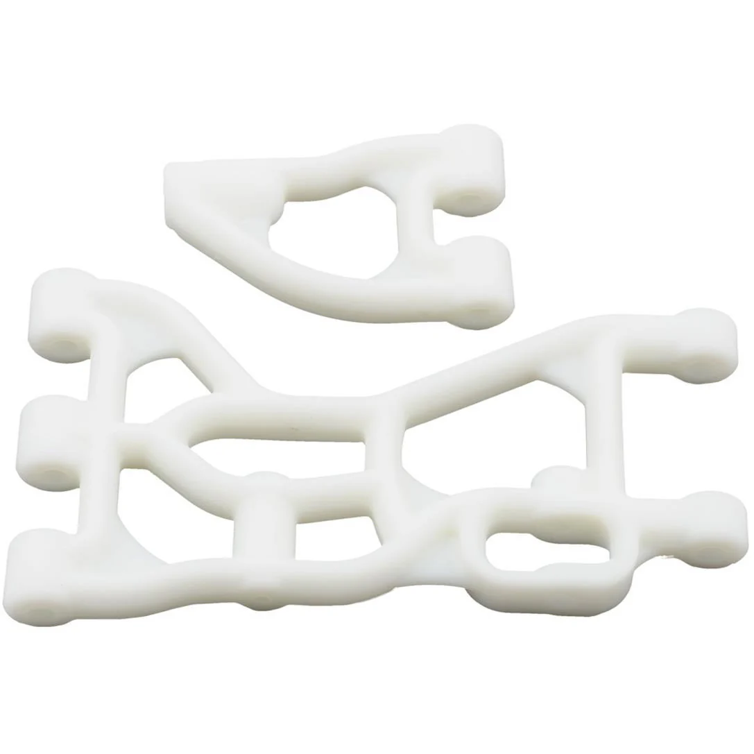 RPM Rear Upper/Lower A-Arms, Dyeable White: Baja 5B/5T