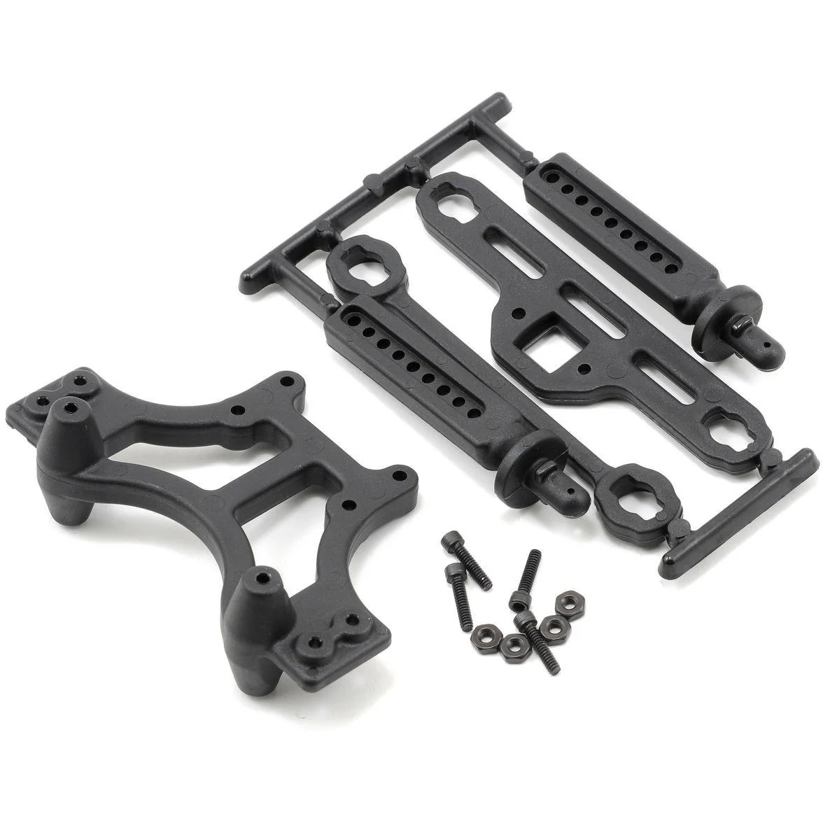 RPM Shock Tower w/Body Mount (Black)