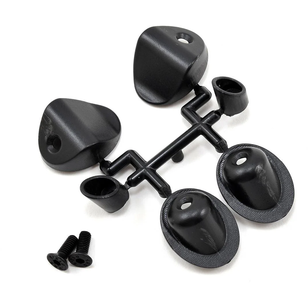 RPM Through-The-Body Mock Side Exhaust Tips (Black)