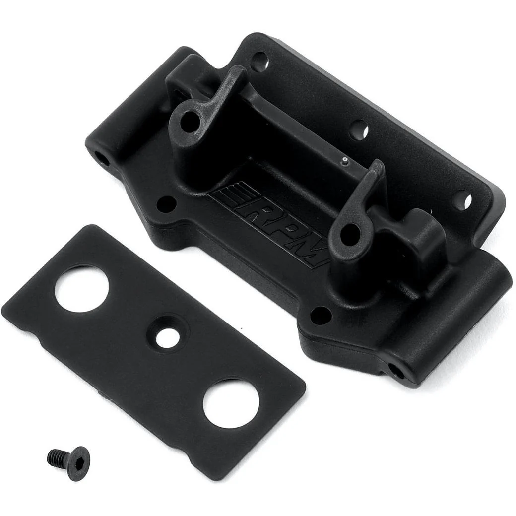 RPM Traxxas 2WD Front Bulkhead (Black)