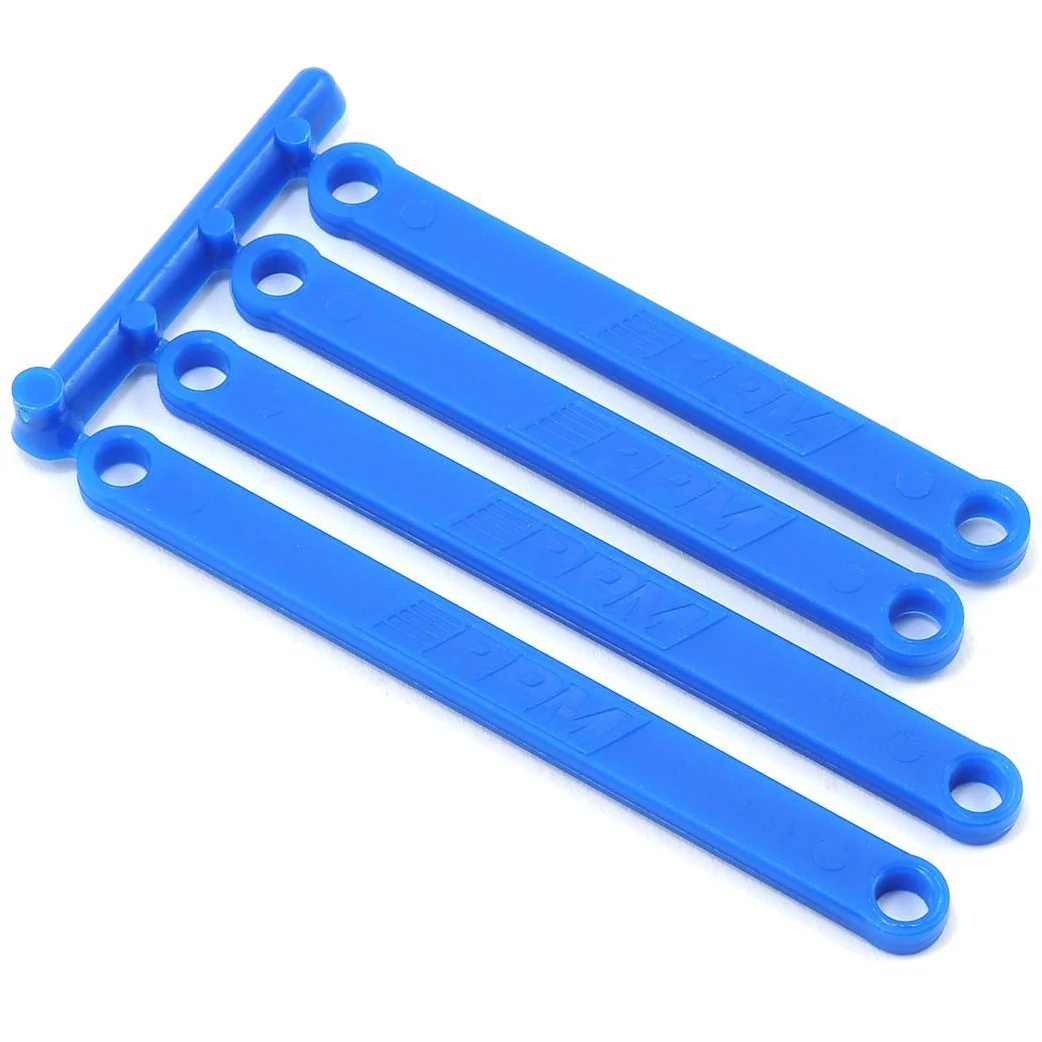 RPM Traxxas Camber Link Set (Blue) (4)
