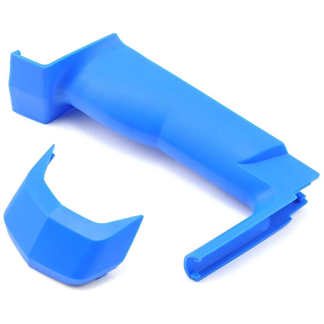 Sanwa/Airtronics M12/M12S Medium Grip & Cover Set (Blue)