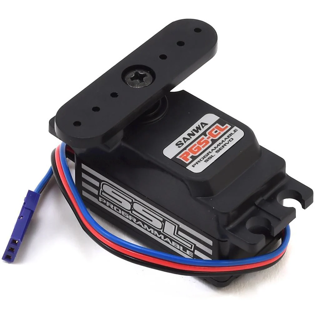 Sanwa/Airtronics PGS-CL Hi-Speed Programmable Low Profile Servo (High Voltage)