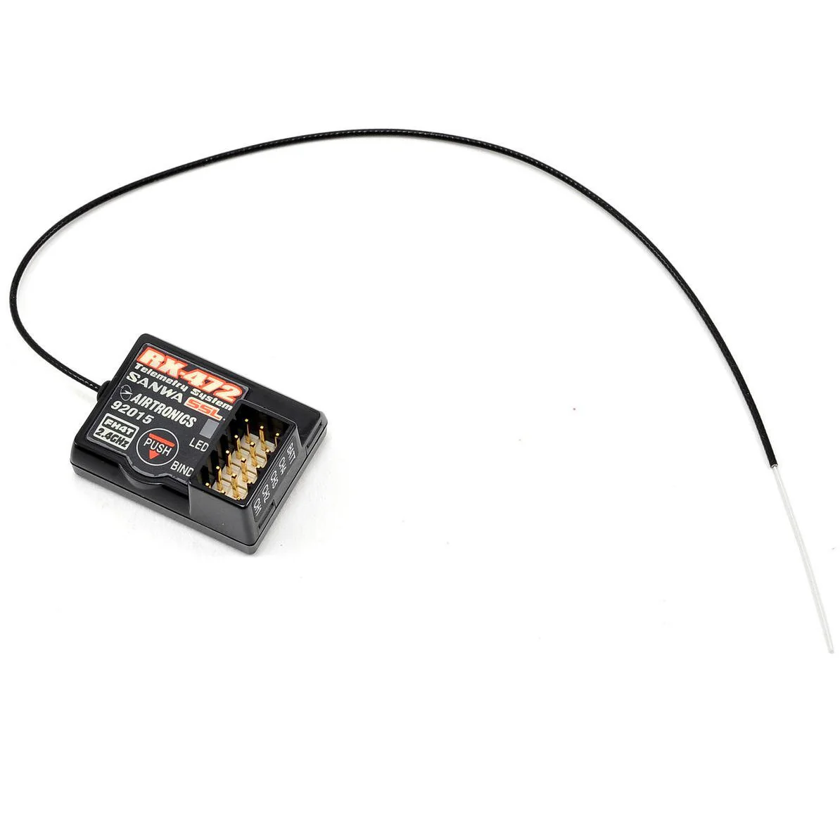 Sanwa/Airtronics RX-472 2.4GHz FH4T 4-Channel Receiver