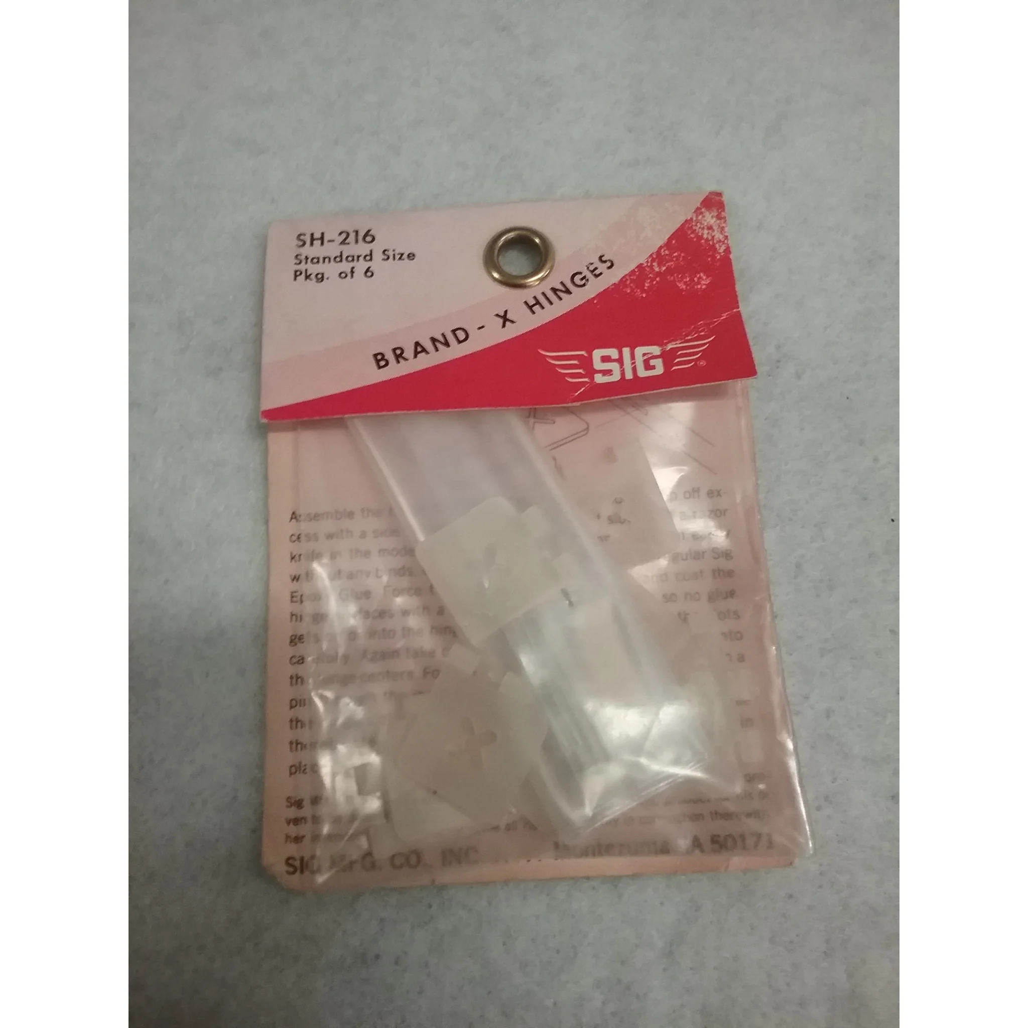 SIG SH-216 Brand-X Hinges