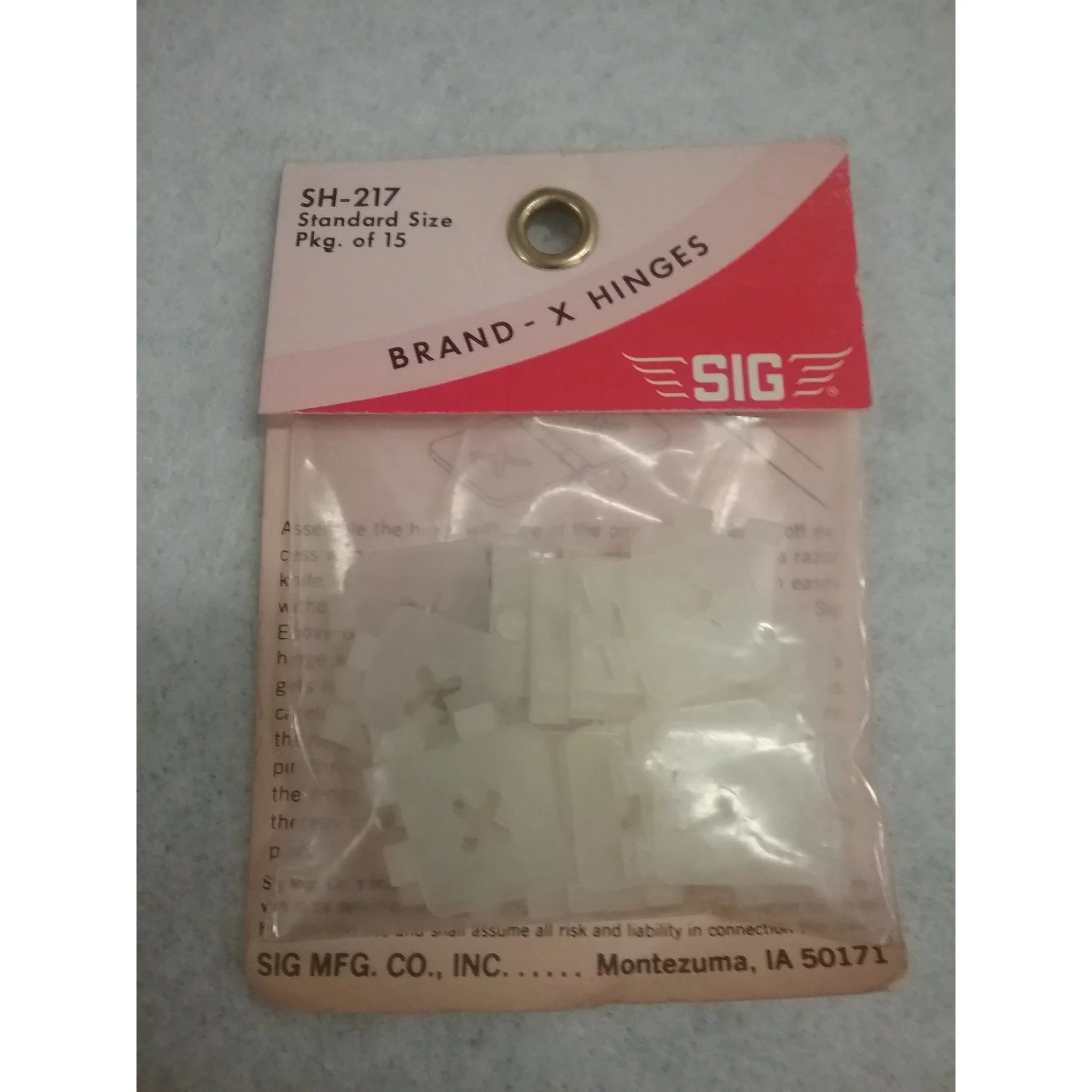 SIG SH-217 Brand-X Hinges