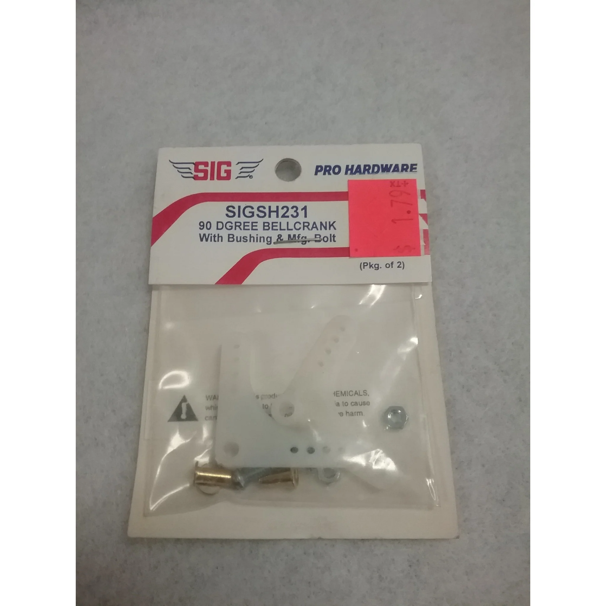 SIG SH-231 90 Degree Bellcrank