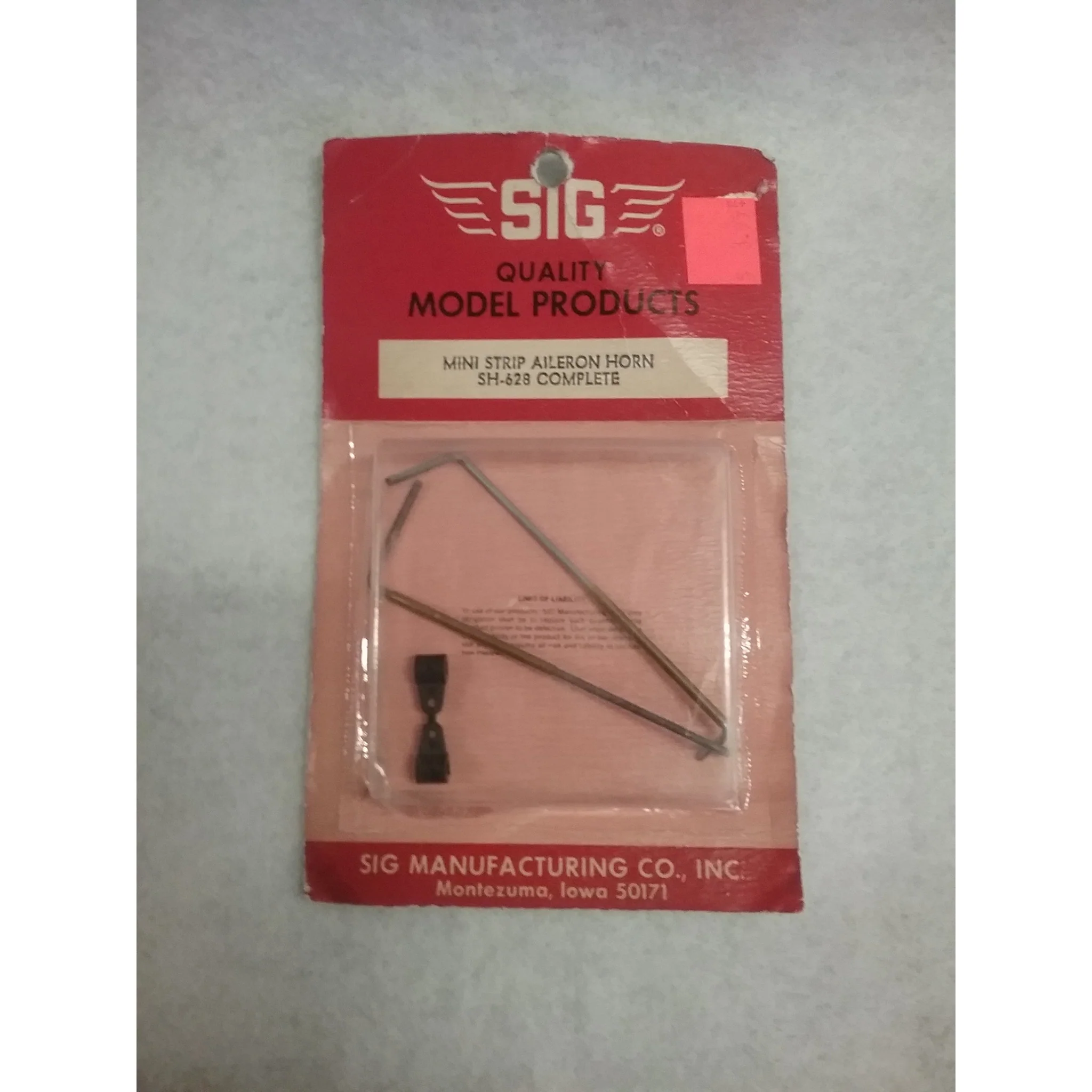SIG SH-628 Mini Strip Aileron Horn