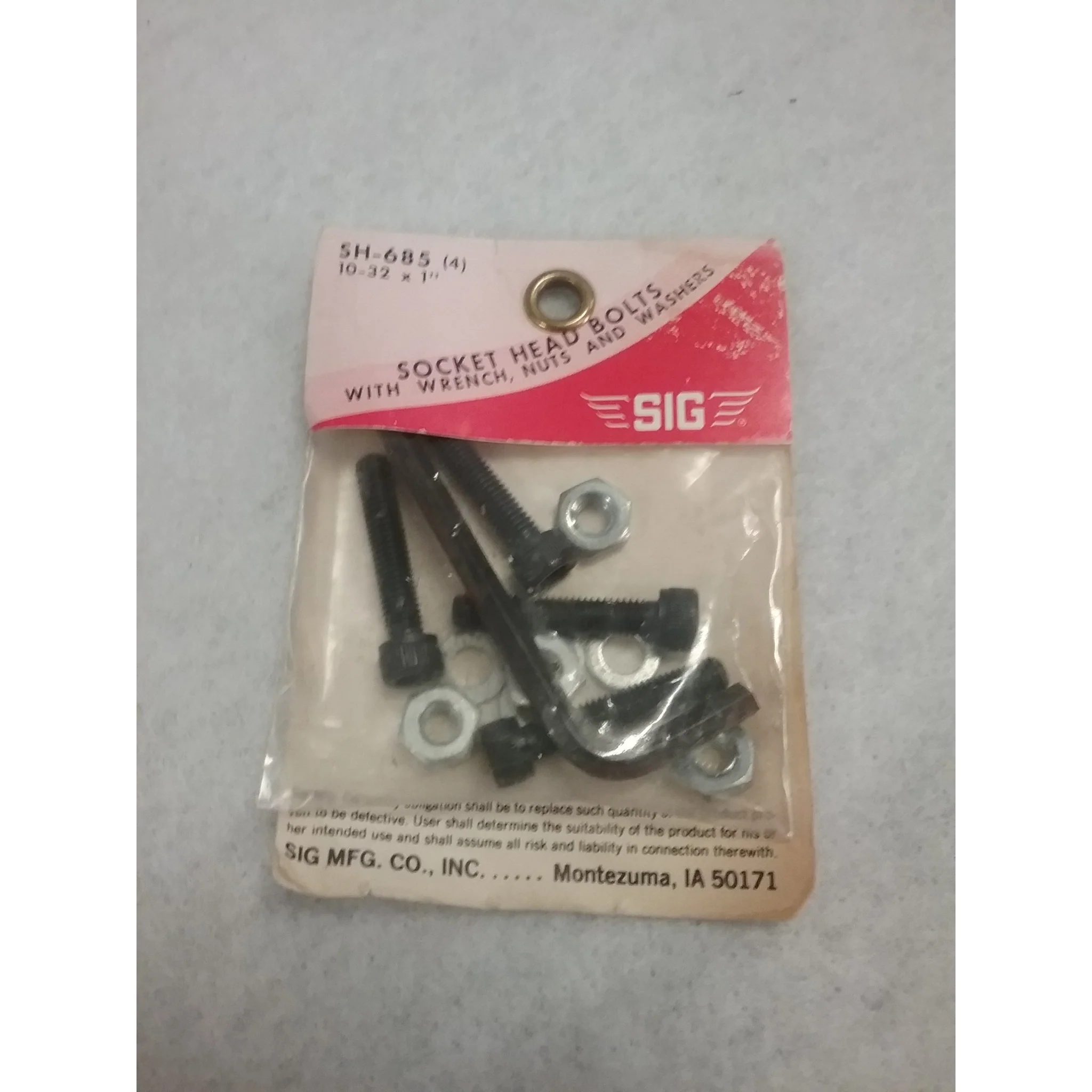 SIG SH-685 Socket Head Bolts