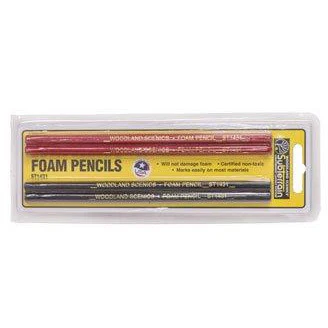 ST1431 Foam Markers, Red/Black (2 each)