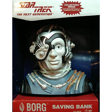 Star Trek Borg Saving's Bank 1994