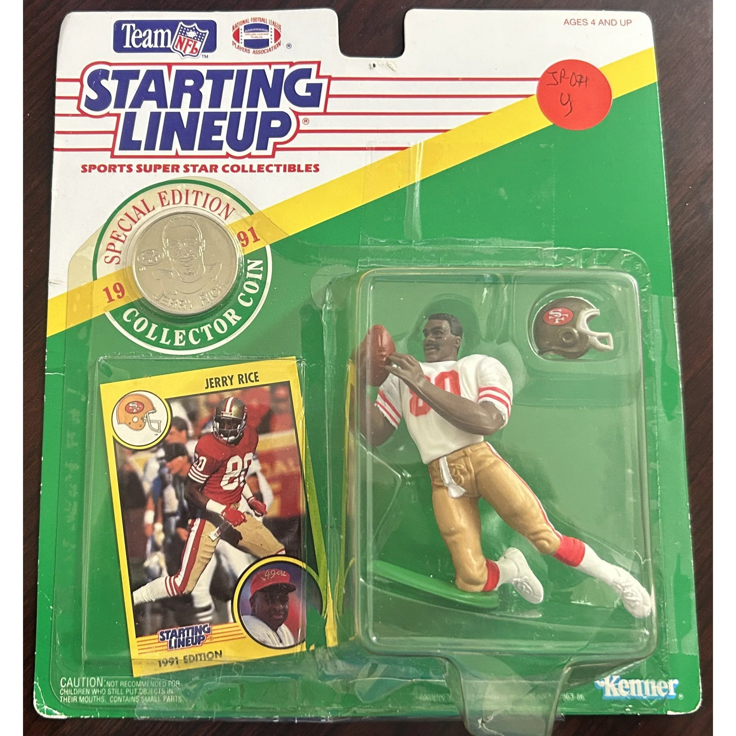 Starting Lineup 1991 San Francisco 49ers Jerry Rice