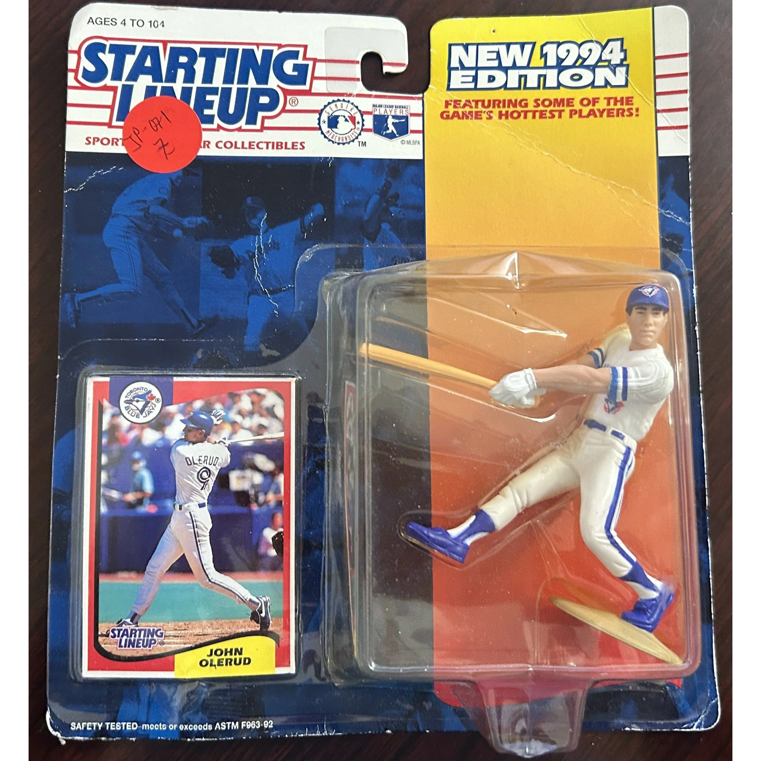 Starting Lineup 1994 Toronto Blue Jays John Olerud