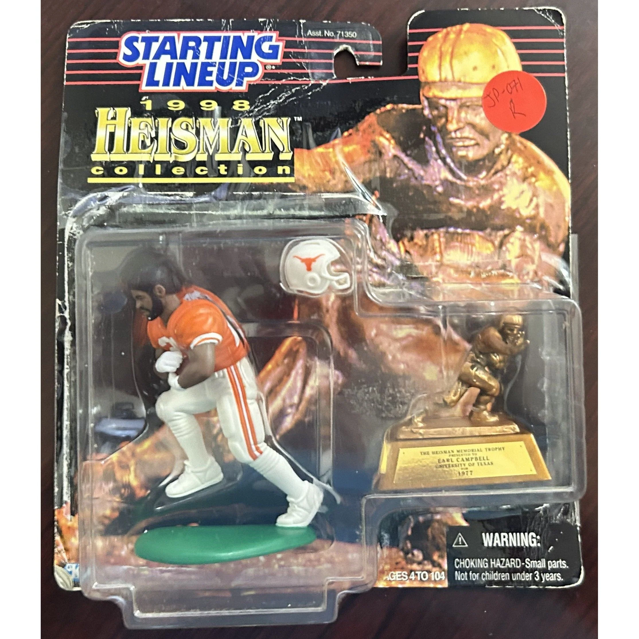 Starting Lineup 1998 Heisman Collection Texas Earl Campbell