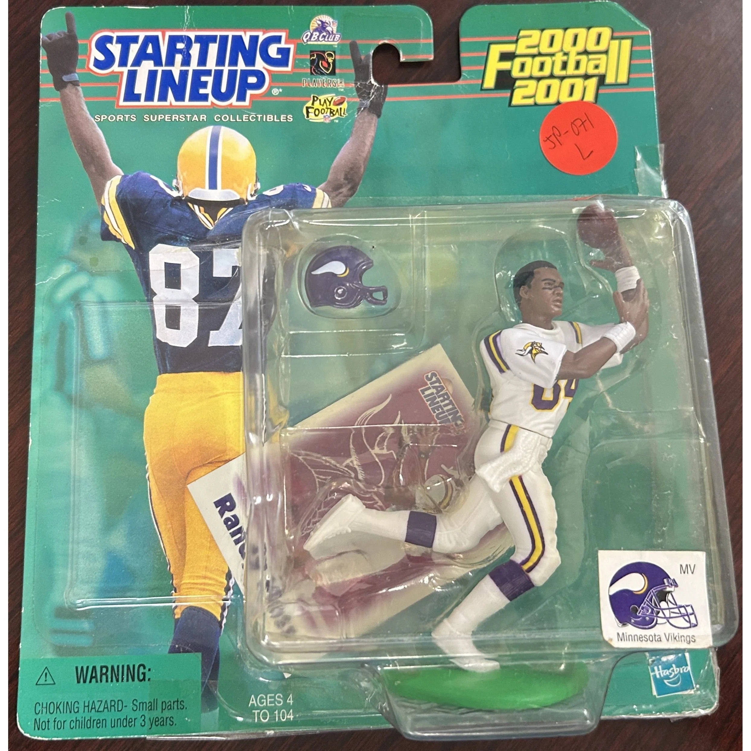 Starting Lineup 2000 2001 Minnesota Vikings Randy Moss