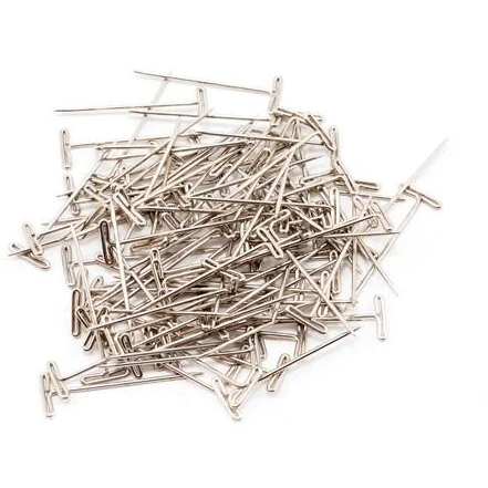 DUB253 T-Pins, Nickel Plated, 1-1/4" (100)